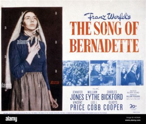 Le Chant de Bernadette ? Une histoire inspirante de foi et une performance mémorable de Jennifer Jones!